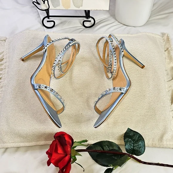 Strappy Stiletto Heels Elegant Wear Office Wear Career Wedding Prom - Picture 2 of 16